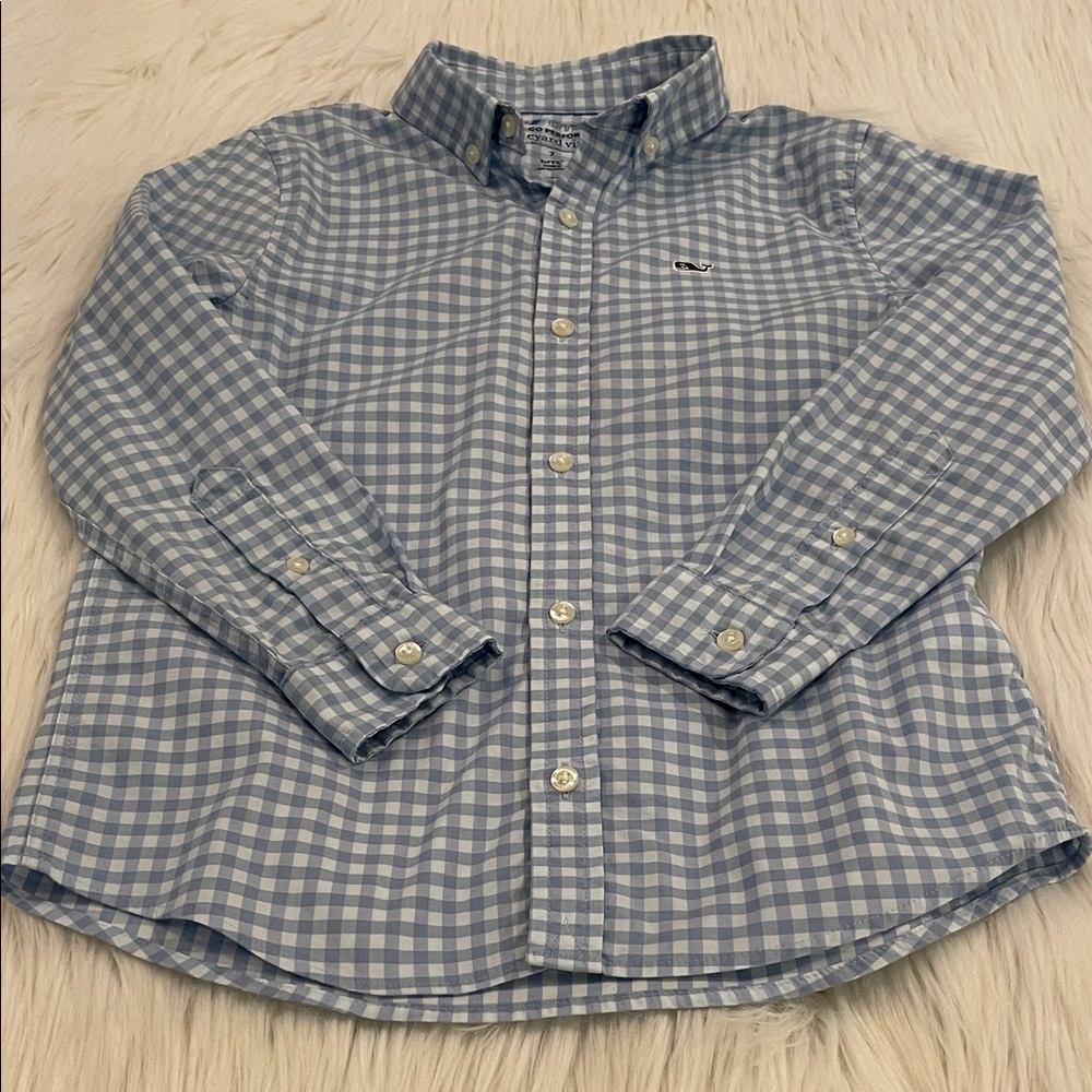 Vineyard Vines Boys On-The-Go Performance Button Down Shirt